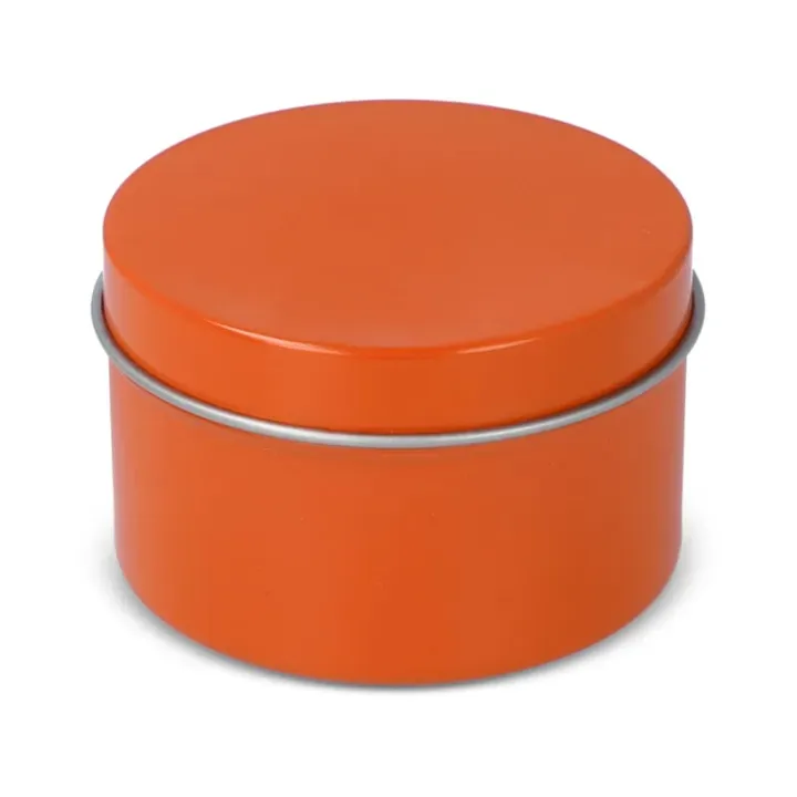Kirtan scented plant based candle in large recycled tin - LT90741 (N0026)